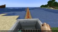 Making too many powered rails in Minecraft does not seem viable (Image via Mojang Studios)